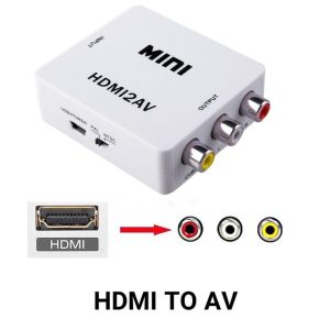 تبدیل HDMI به AV پورتی مینی برند ENET ( با کیفیت عالی )